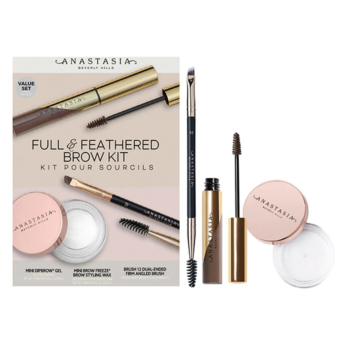 Anastasia Beverly Hills Full & Feathered Eyebrow Kit