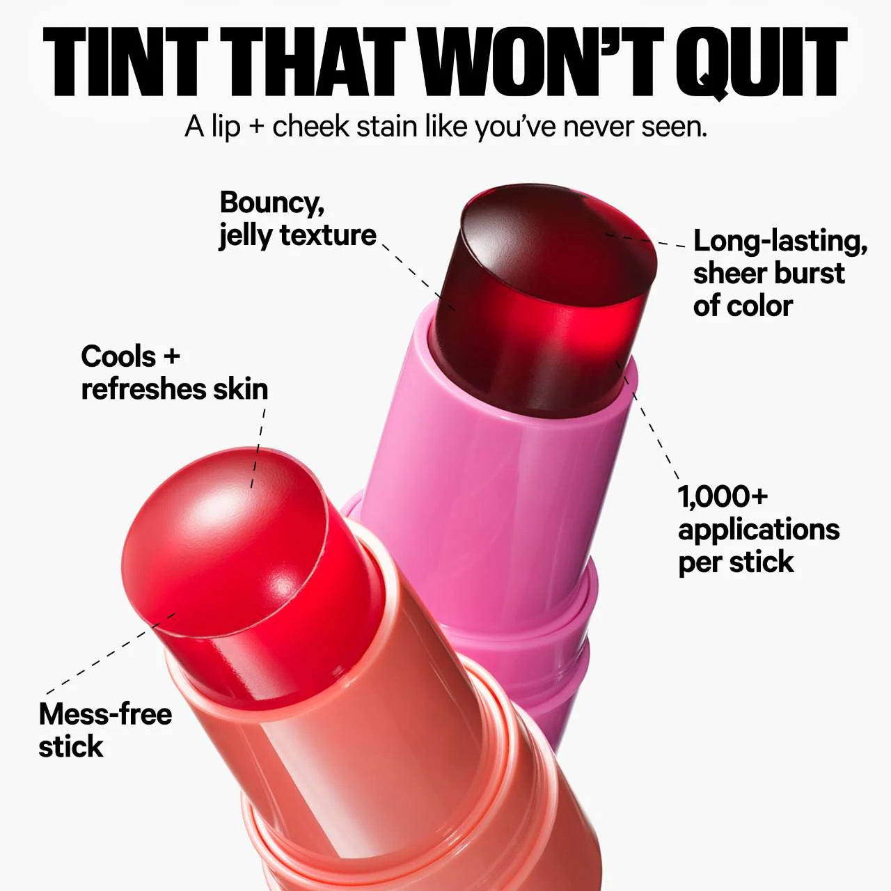 MILK MAKE UP Cooling Water Jelly Tint Lip + Cheek Blush Stain *PRE ORDER*