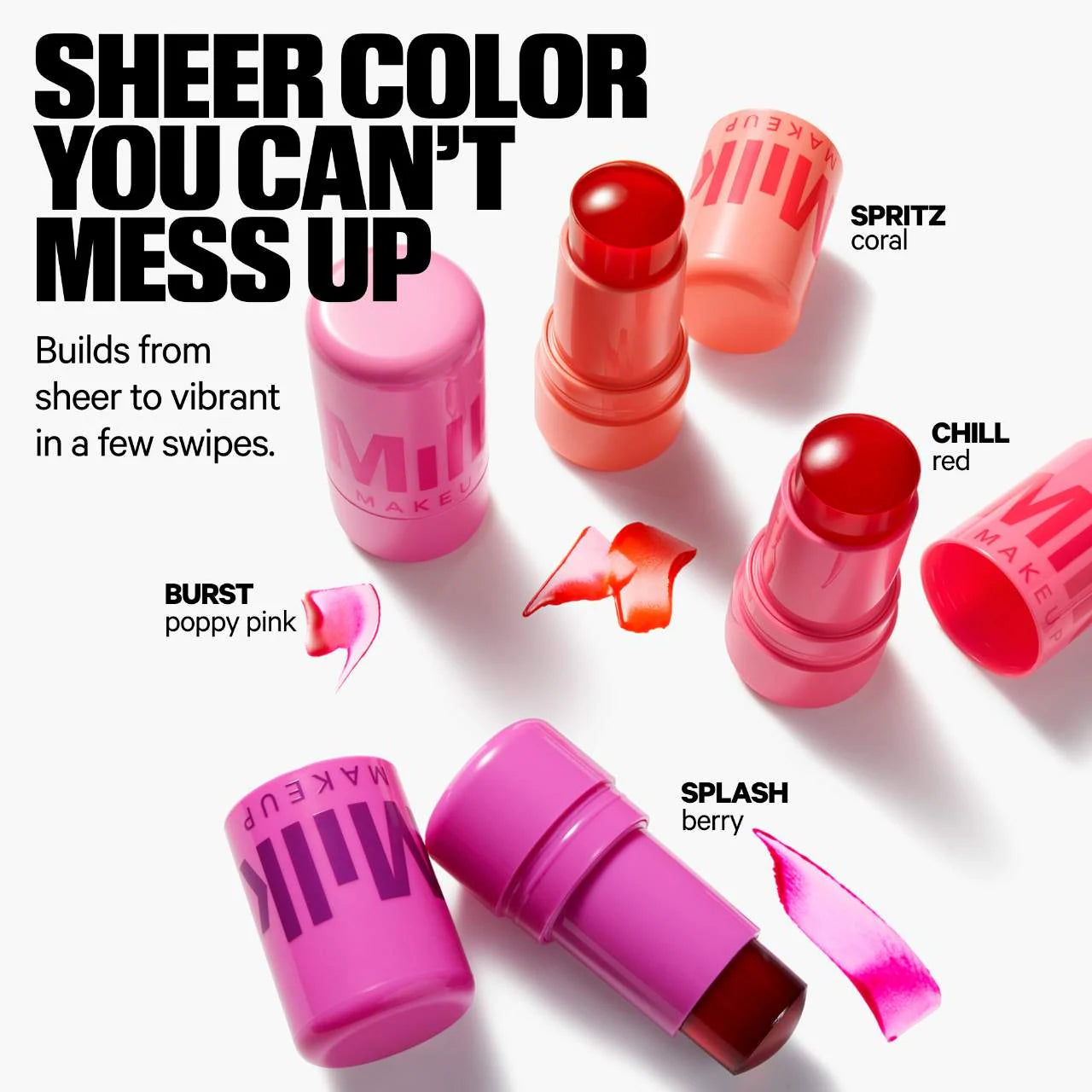 MILK MAKE UP Cooling Water Jelly Tint Lip + Cheek Blush Stain *PRE ORDER*