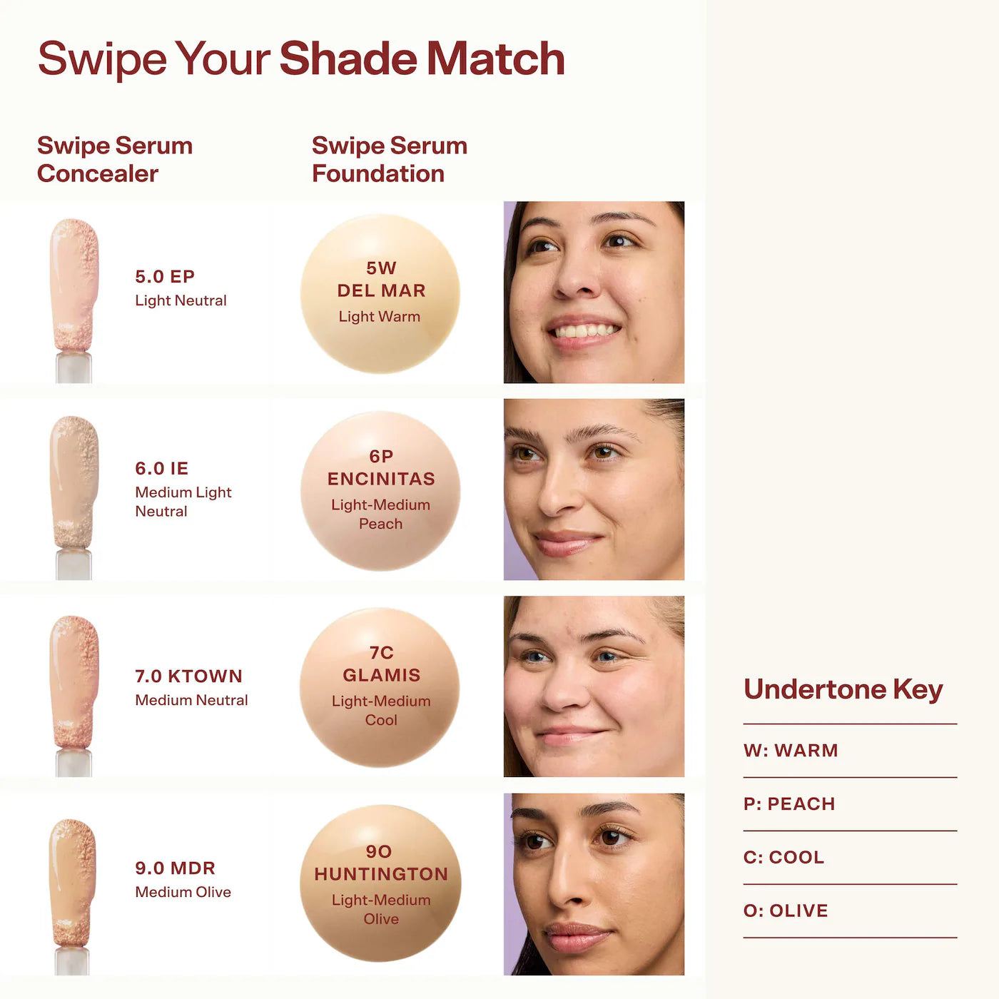 TOWER 28 Swipe Serum Non-Acnegenic Foundation with Medium Buildable Coverage *PRE ORDER*