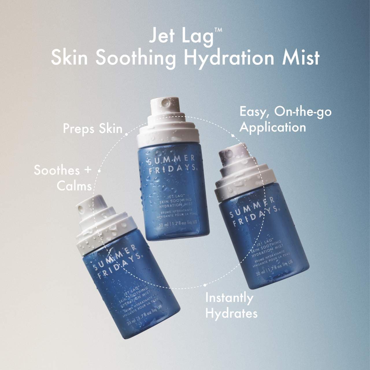 SUMMER FRIDAYS Jet Lag Skin Soothing Hydration Mist