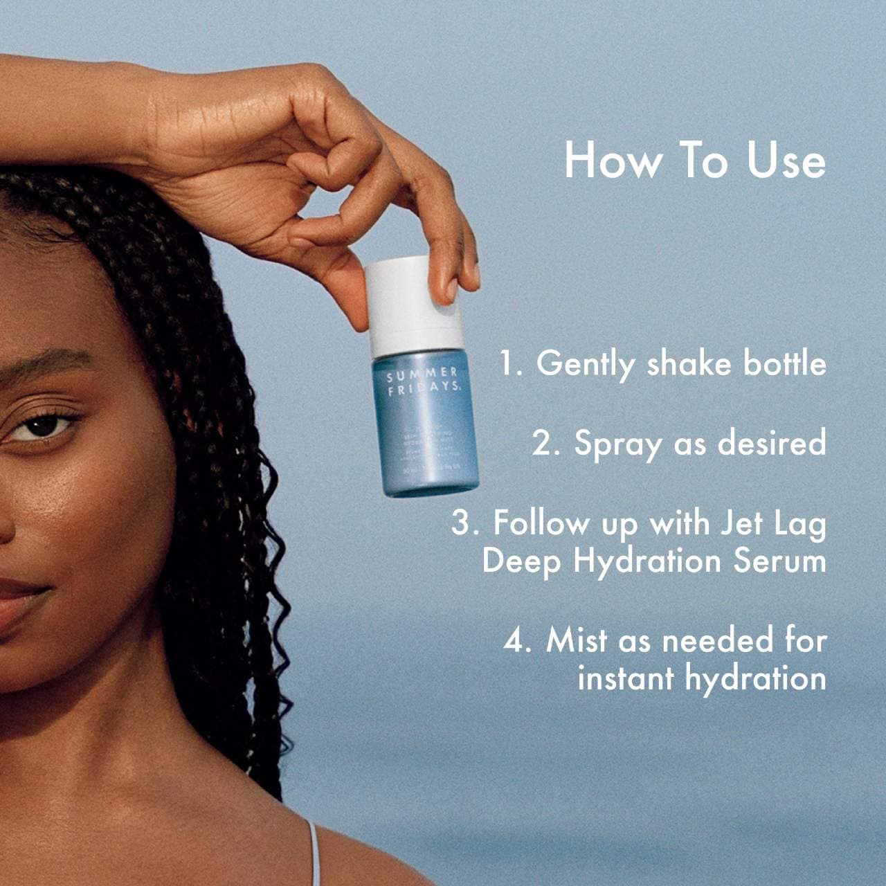 SUMMER FRIDAYS Jet Lag Skin Soothing Hydration Mist