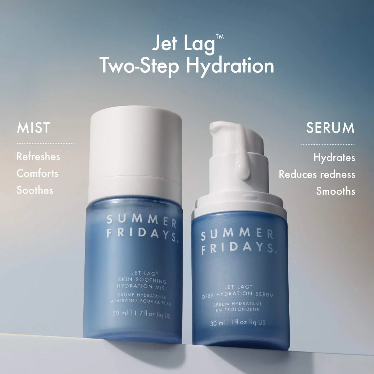 SUMMER FRIDAYS Jet Lag Skin Soothing Hydration Mist