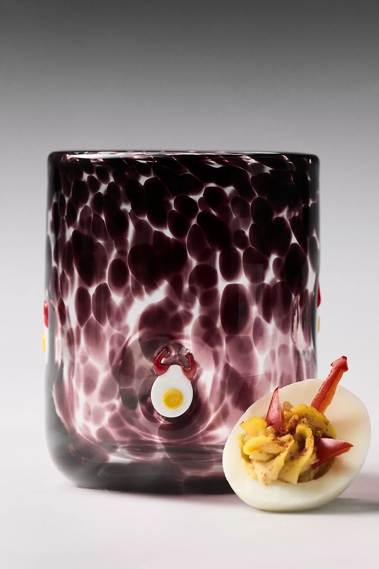 Mystic Halloween Icon Juice Glass Witch Ghost
