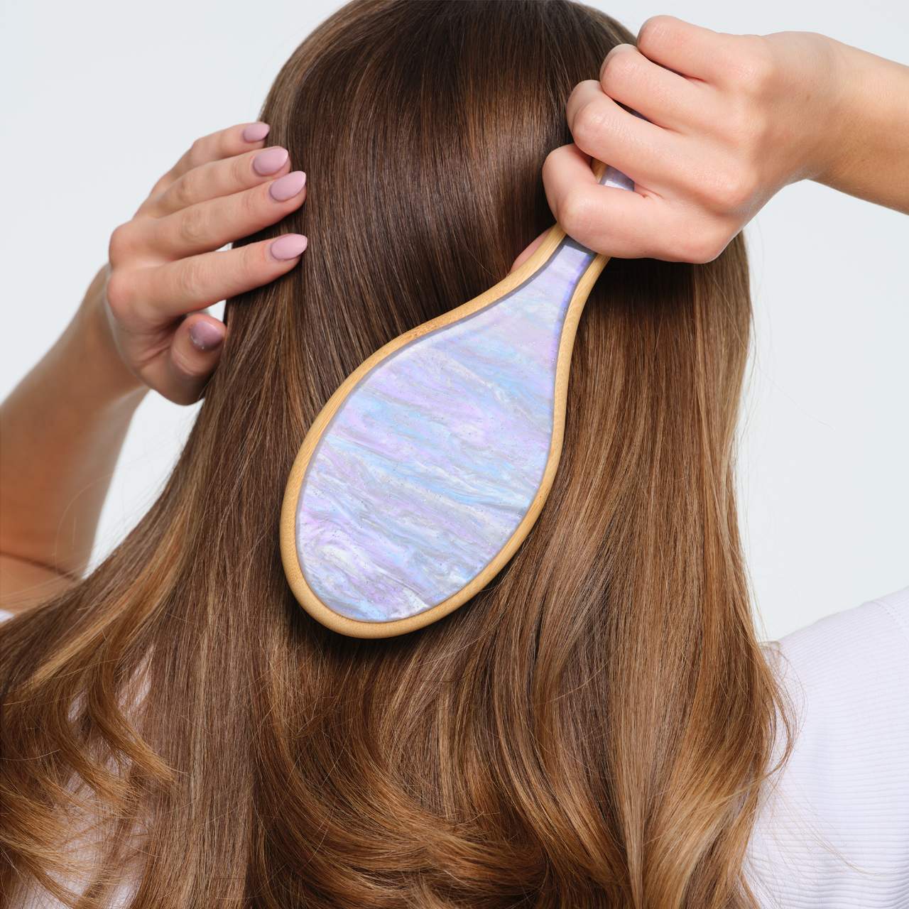 EMI JAY Flat Hair Brush in Blue Sugar *PRE ORDER*