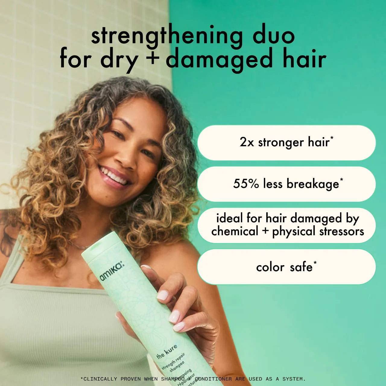 AMIKA The Kure Strength Repair Shampoo *PRE ORDER*