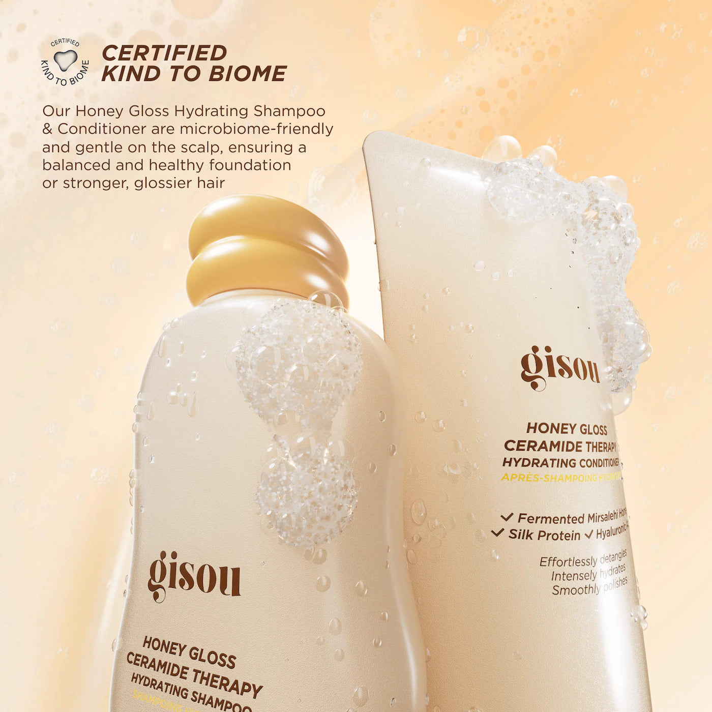 GISOU Honey Gloss Ceramide Therapy Hydrating Shampoo *PRE ORDER*