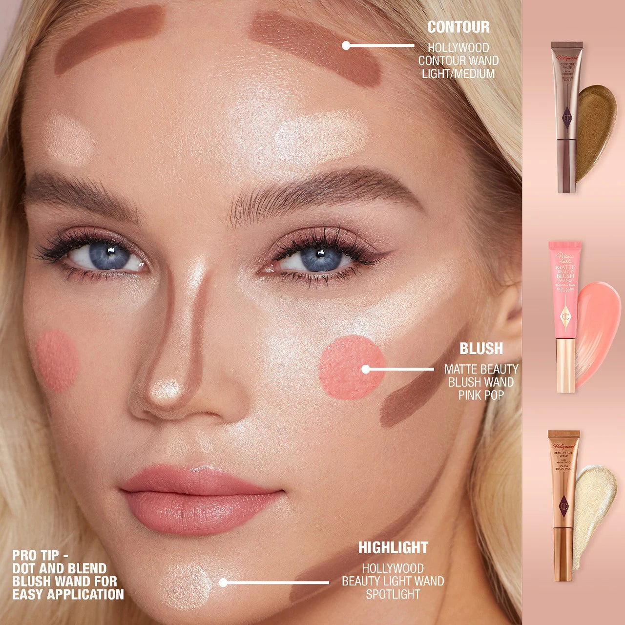 CHARLOTTE TILBURY Matte Beauty Blush Wand *PRE ORDER*