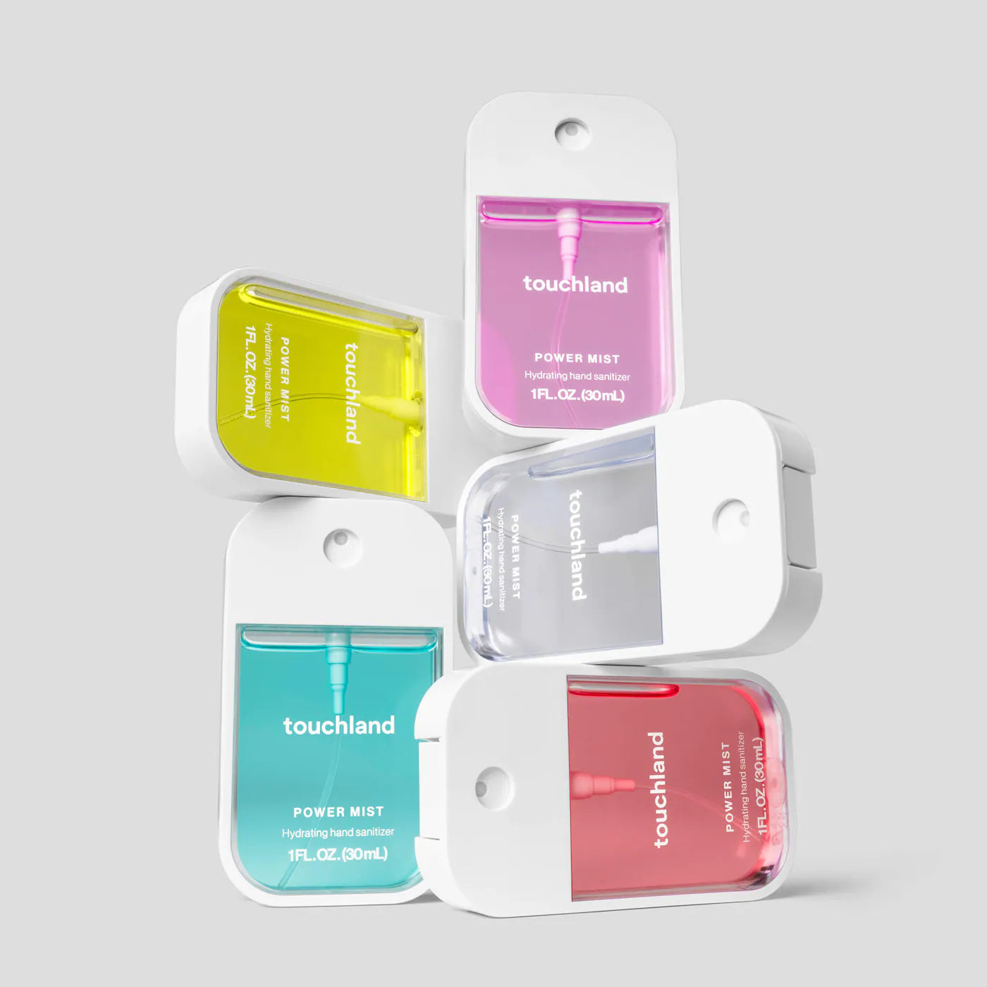 TOUCHLAND Limited Edition Power Mist Hydrating Hand Sanitizer Top 5-Set *PRE ORDER*