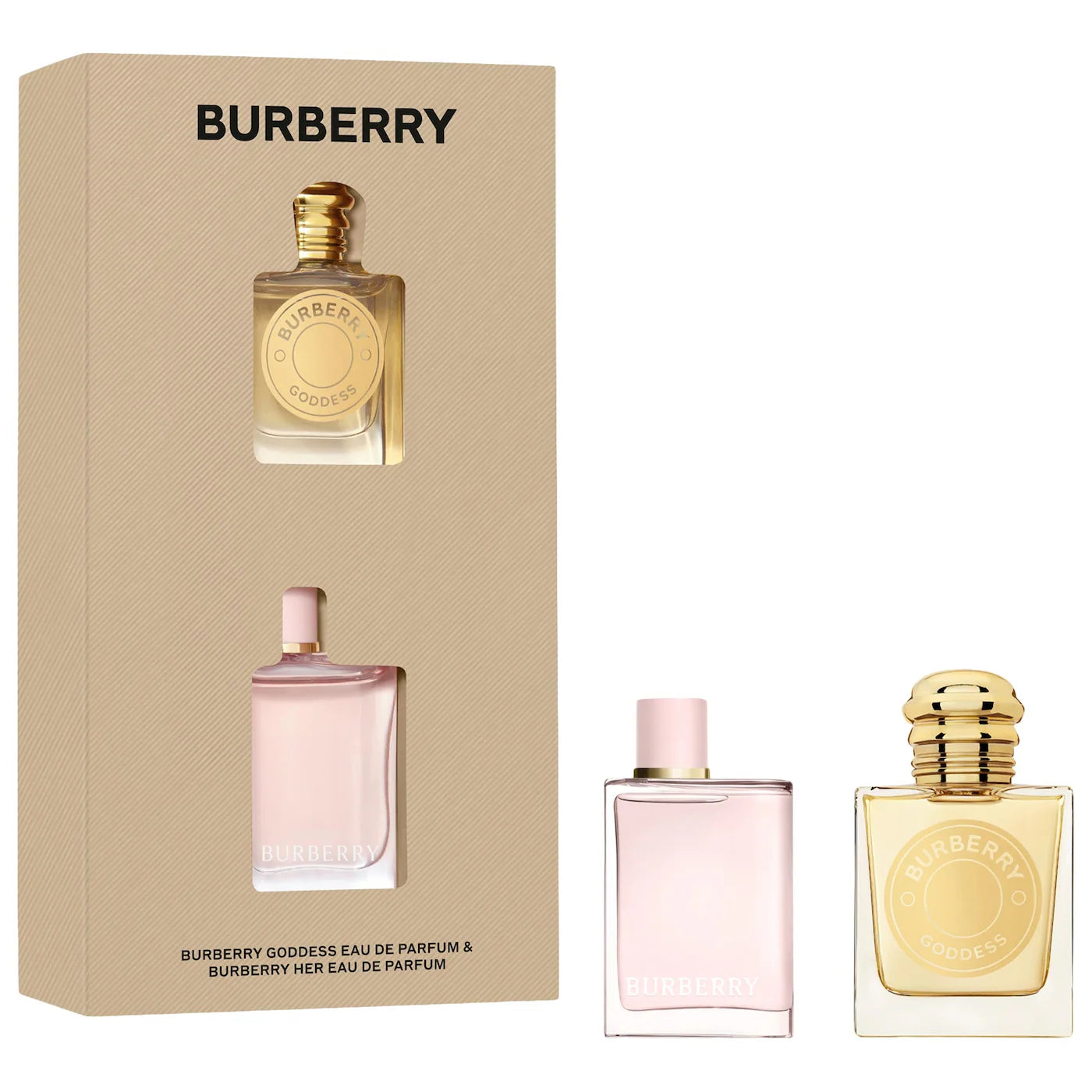 BURBERRY Mini Her & Goddess Perfume Duo Set *PRE ORDER*