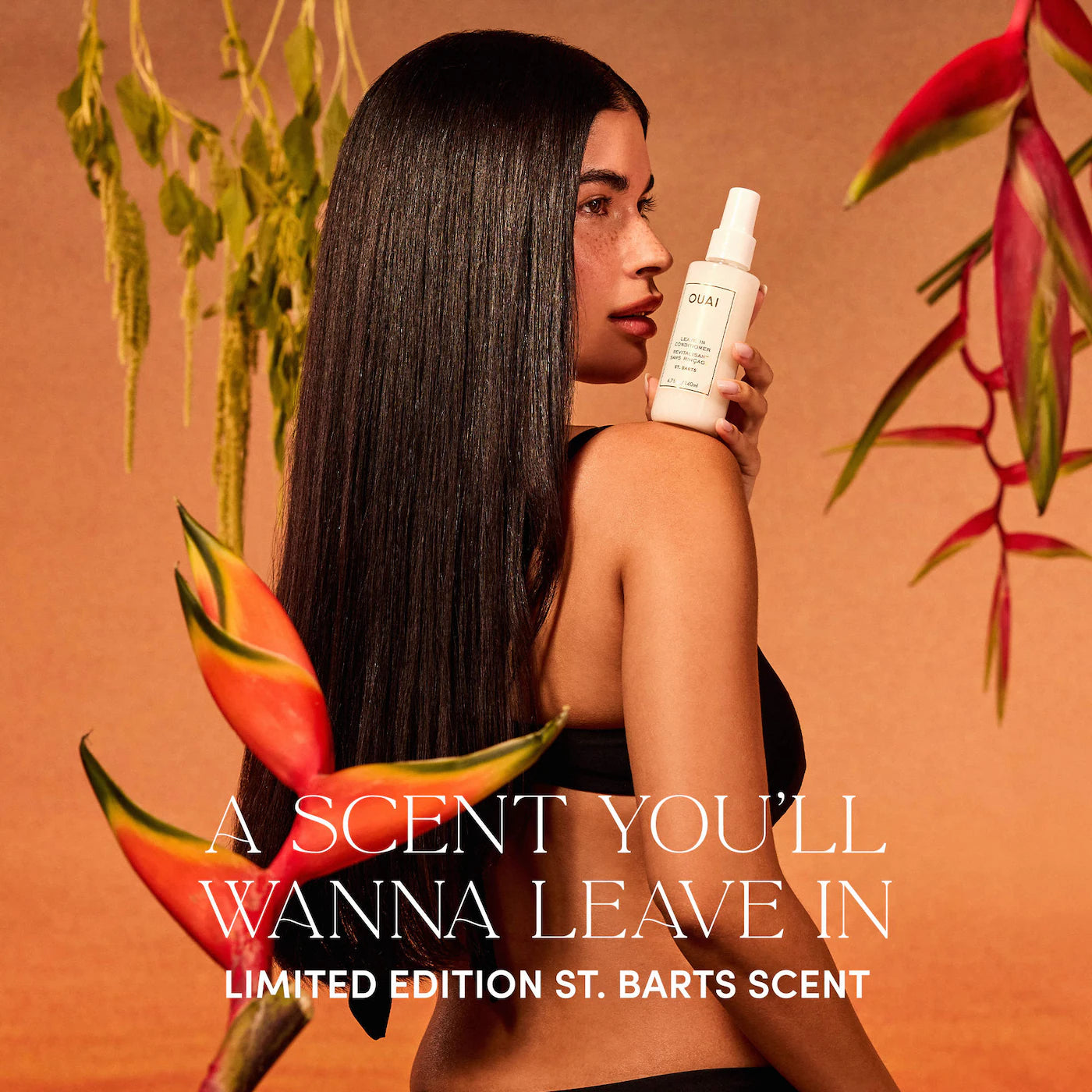 OUAI St. Barts Hair & Body Mist, Leave In Conditioner & Hair Oil Gift Set *PRE ORDER*