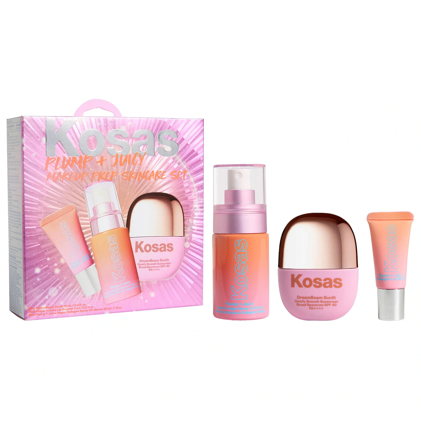 KOSAS Plump + Juicy Makeup Prep Skincare Set *PRE ORDER*