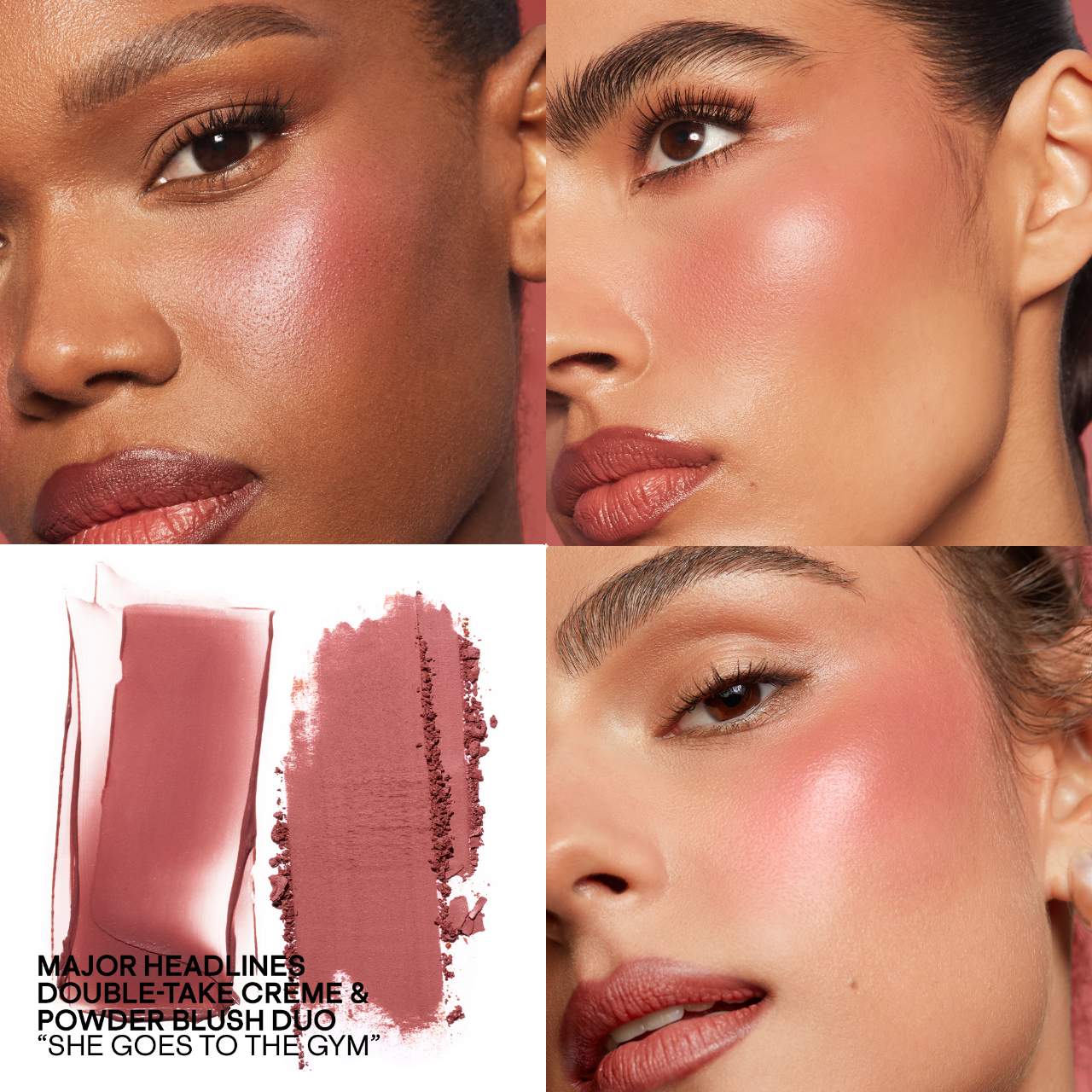 PATRICK TA Double Take Cream & Powder Blush *PRE ORDER*