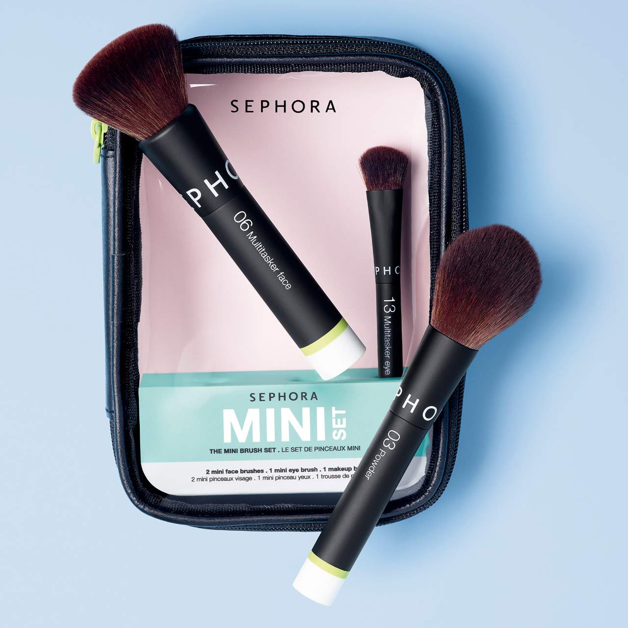 SEPHORA COLLECTION Mini Face and Eye Brush Set *PRE ORDER*