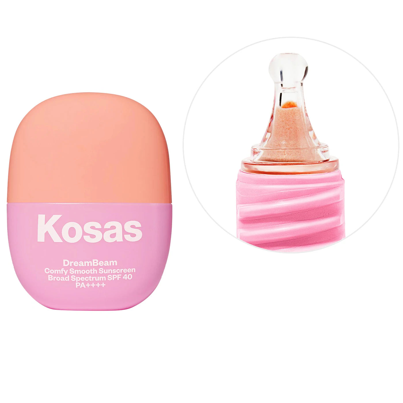 KOSAS DreamBeam Silicone-Free Mineral Sunscreen SPF 40 with Ceramides and Peptides *PRE ORDER*