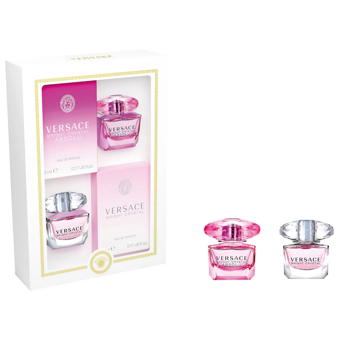 VERSACE Mini Bright Crystal and Bright Crystal Absolu Set *PRE ORDER*