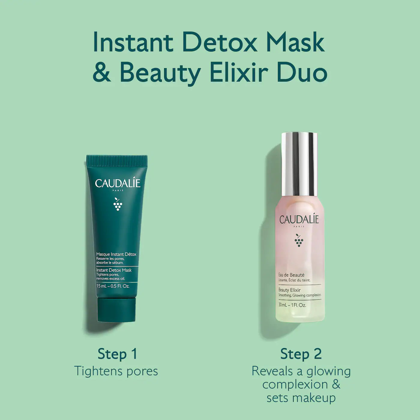 CAUDALIE Beauty Elixir & Detox Mask Duo Gift Set *PRE ORDER*