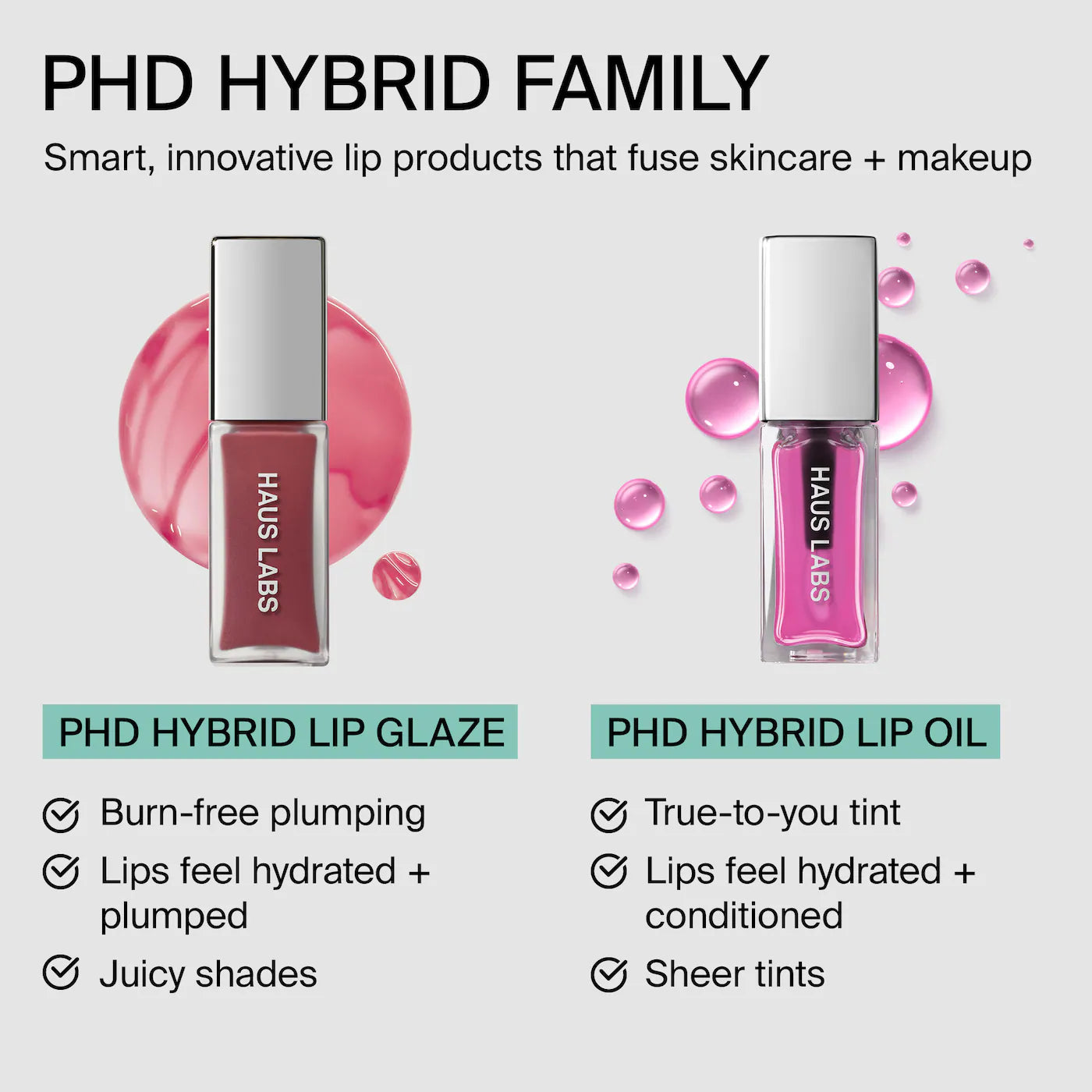 HAUS LABS PhD Hybrid Lip Glaze Plumping Gloss *PRE ORDER*