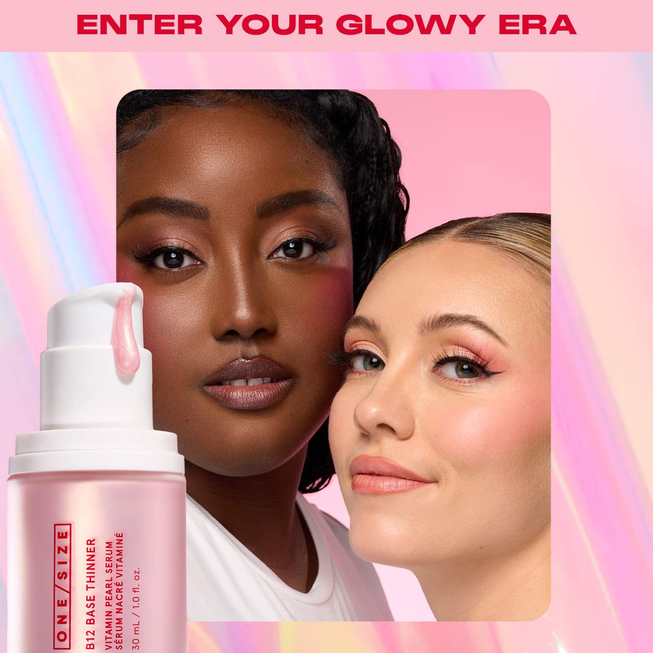 ONE SIZE B12 Base Thinner Luminous Vitamin Pearl Boosting Serum *PRE ORDER*