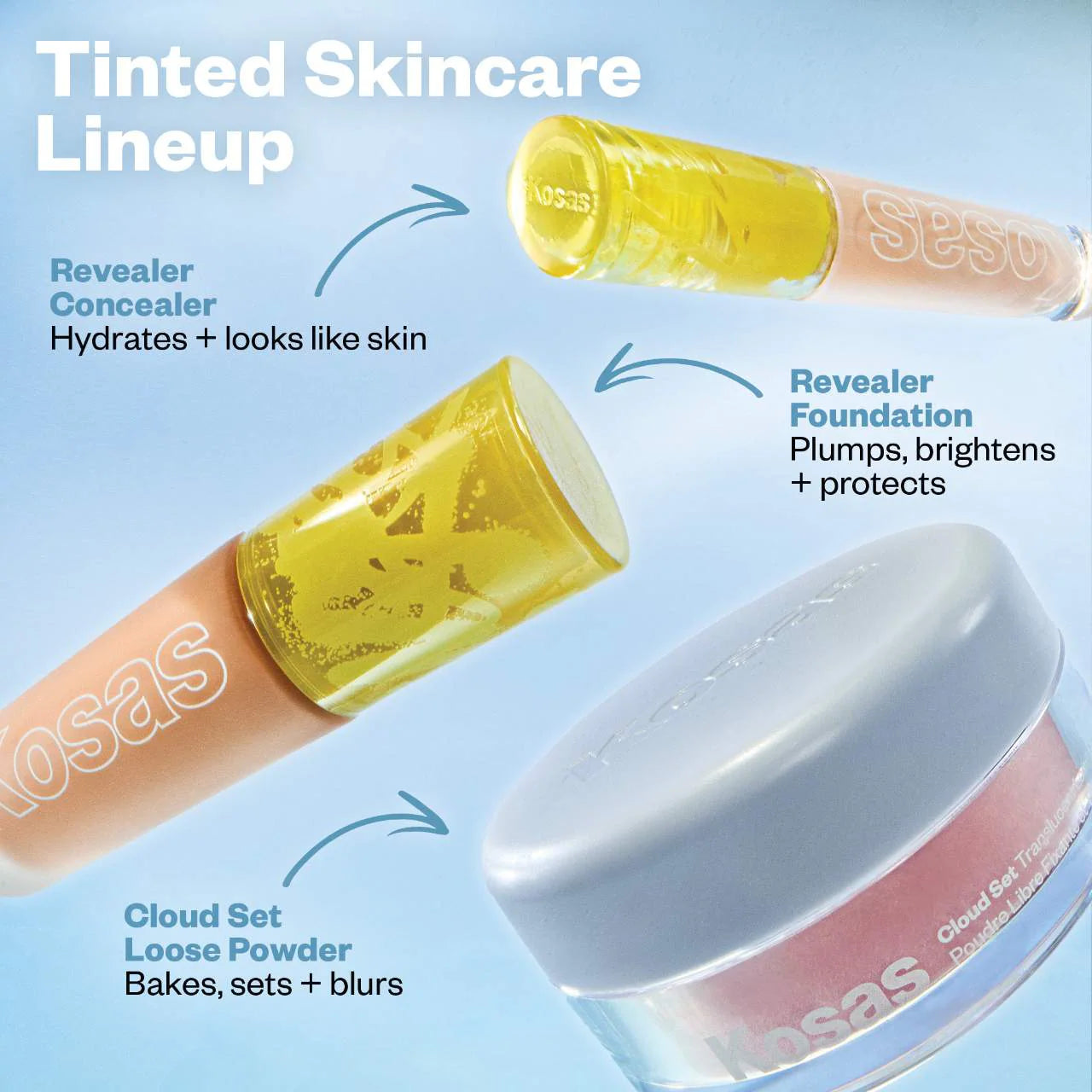 KOSAS Cloud Set Loose Translucent Talc-Free Setting + Blurring Powder