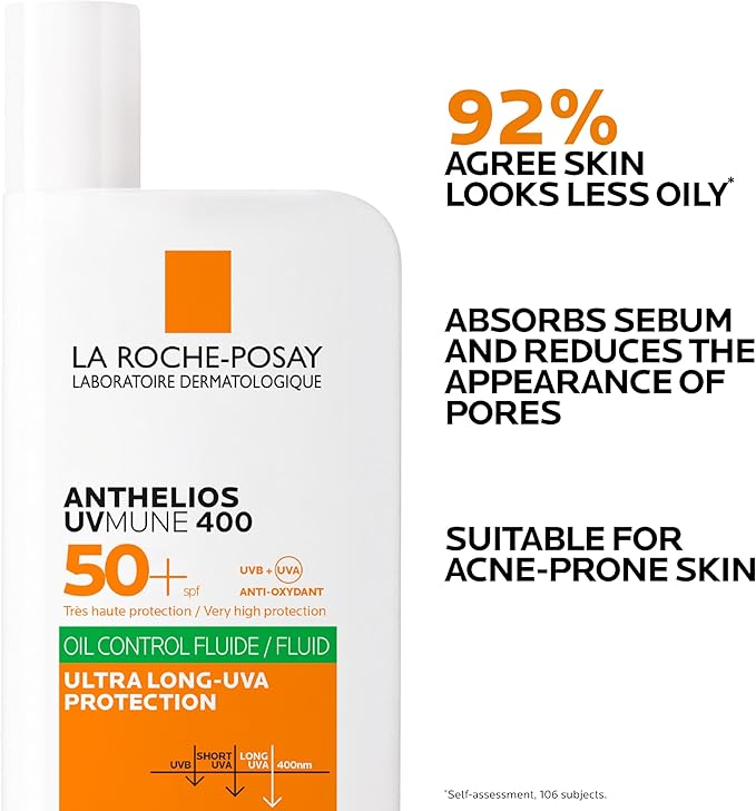 LA ROCHE POSAY Protector solar Fps 50+ Anthelios Fluido 50 ml