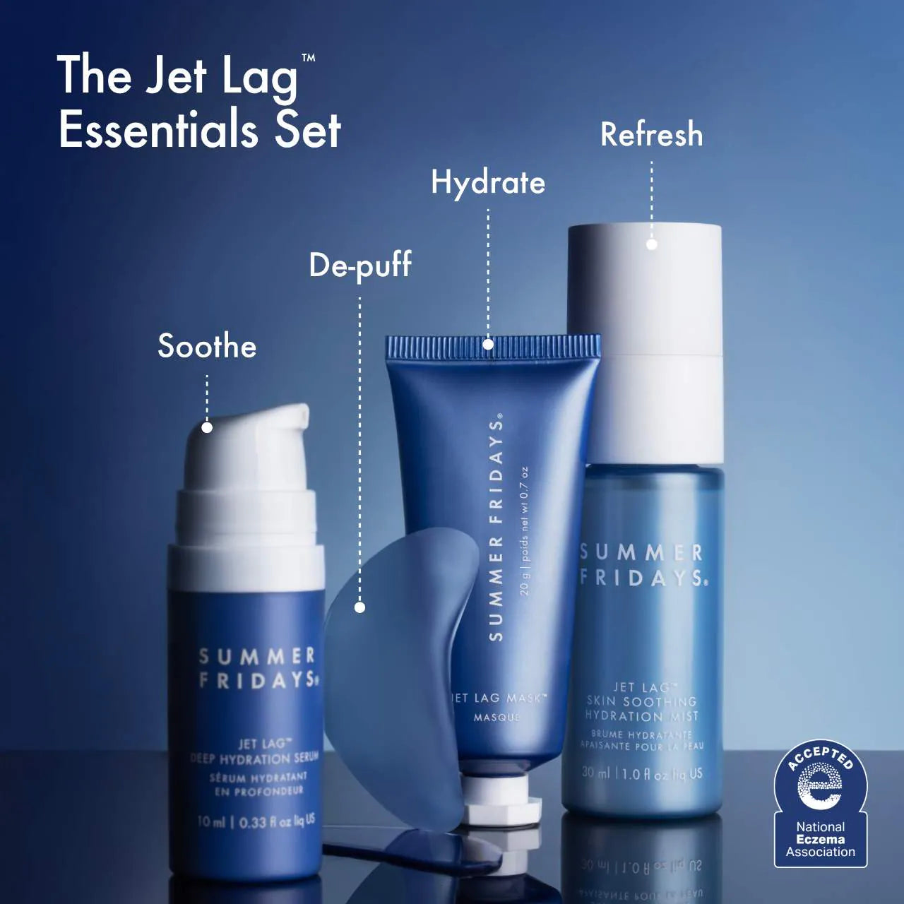 SUMMER FRIDAYS The Jet Lag™ Essentials Set for Hydration