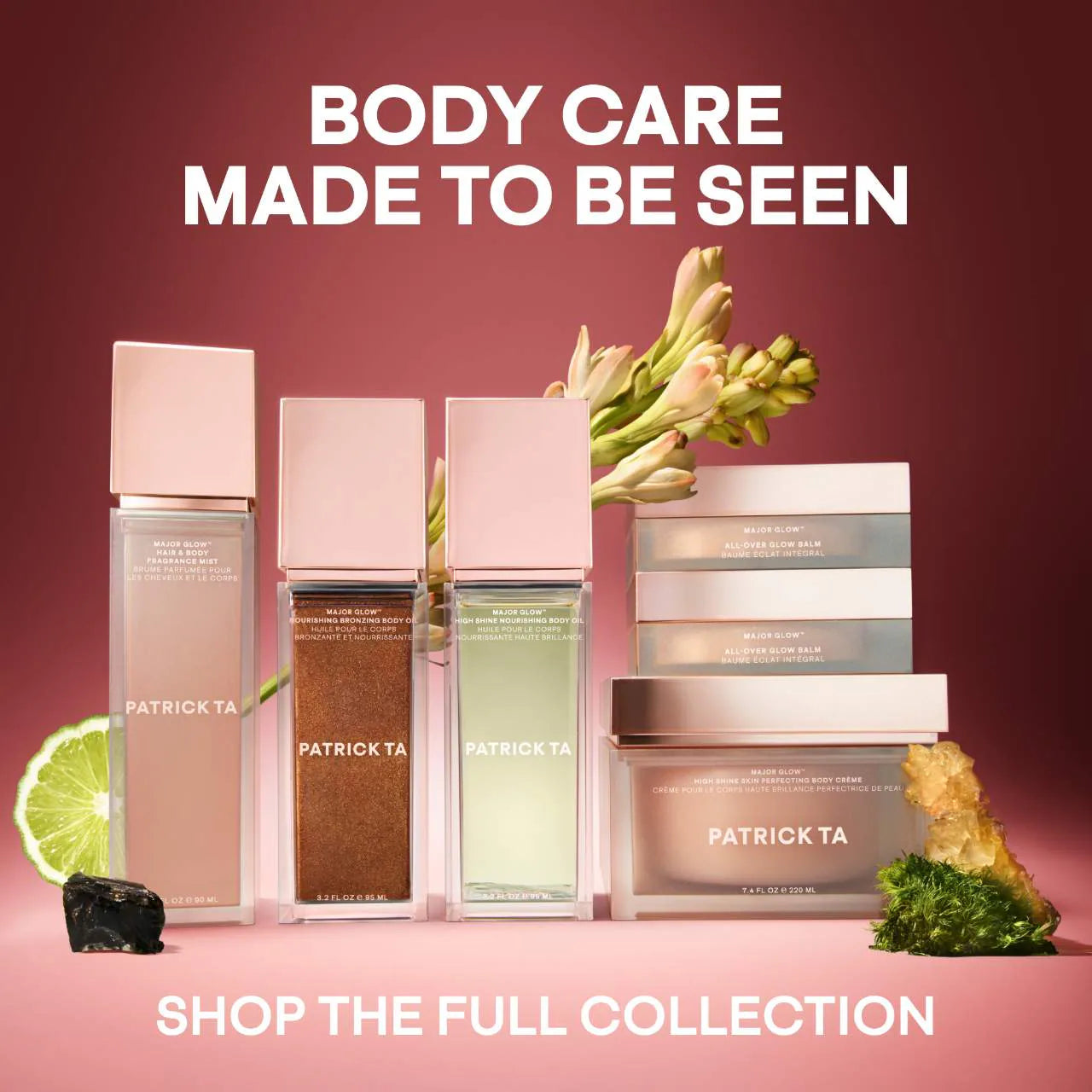 PATRICK TA Major Glow High Shine Skin Perfecting Body Crème *PRE ORDER*
