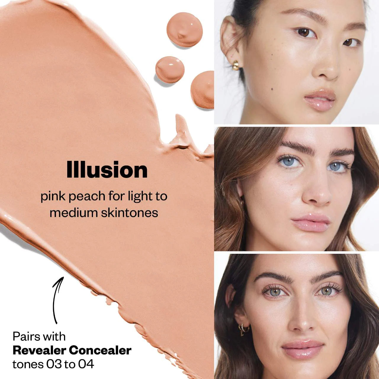 KOSAS Revealer Extra Bright Serum-Powered Color Correctors for Dark Circles