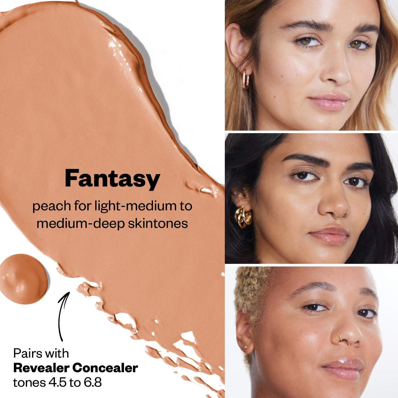 KOSAS Revealer Extra Bright Serum-Powered Color Correctors for Dark Circles