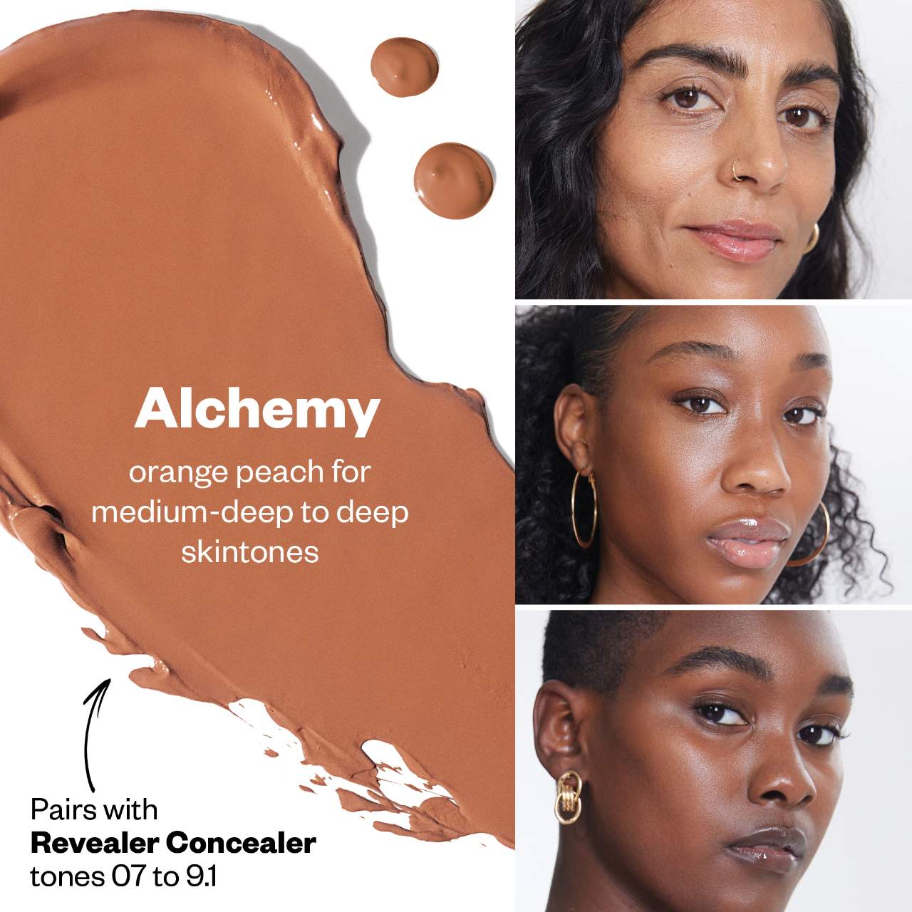 KOSAS Revealer Extra Bright Serum-Powered Color Correctors for Dark Circles