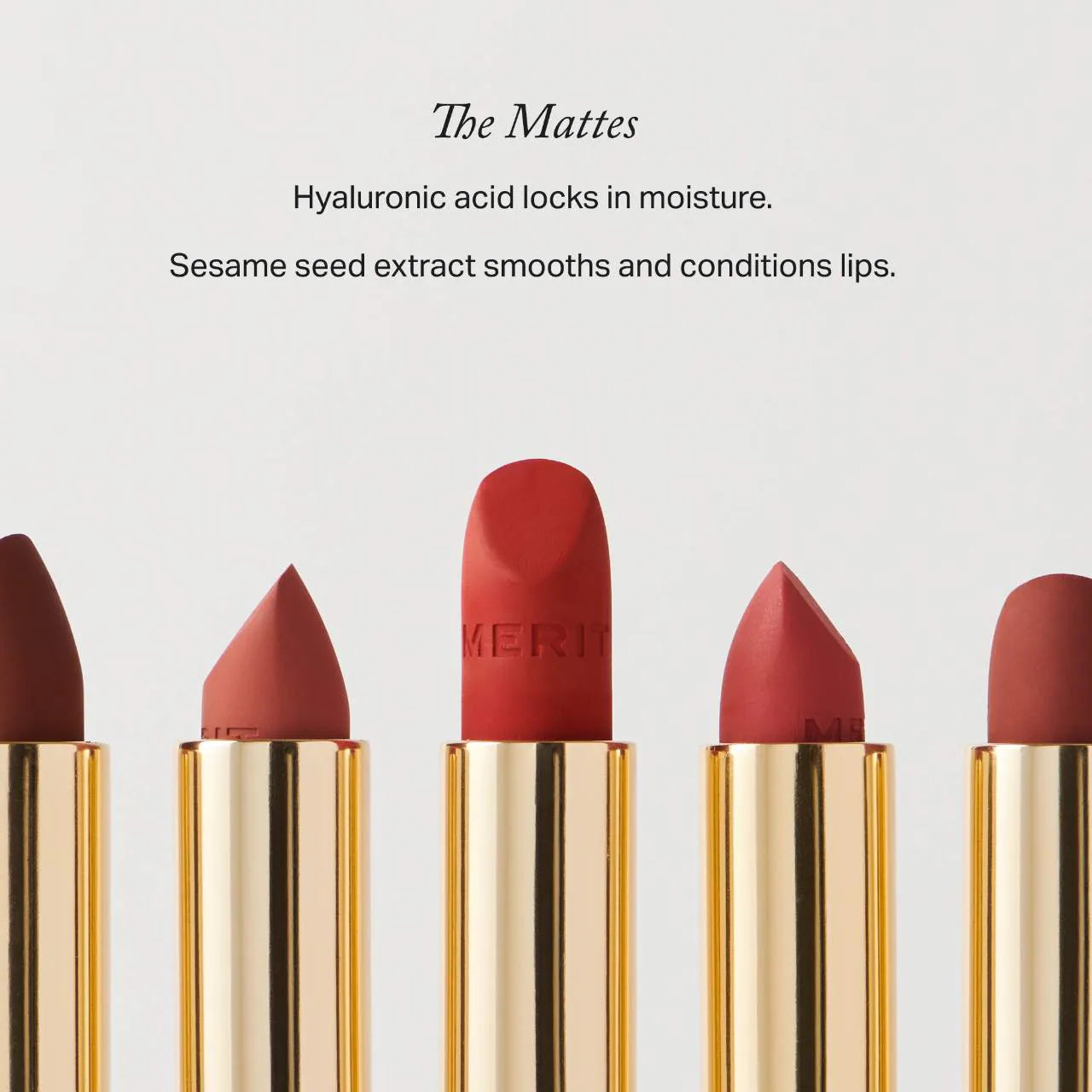 MERIT Signature Lip Lightweight Matte Lipstick *PRE ORDER*