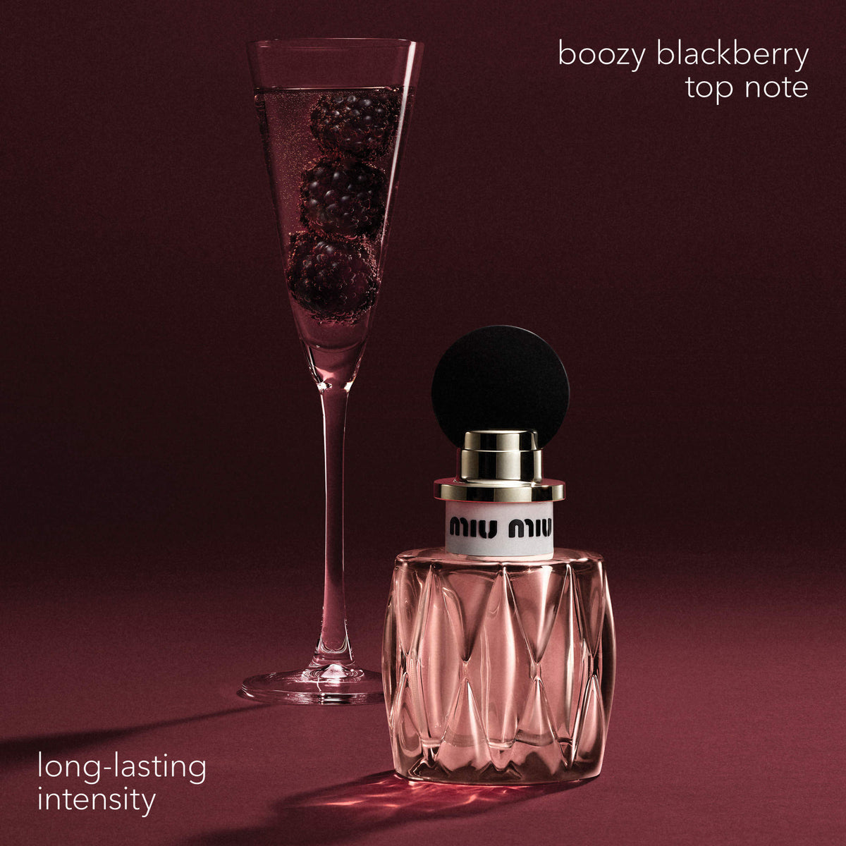 MIU MIU Miutine Intense Eau de Parfum with Blackberry and Bourbon Vanilla