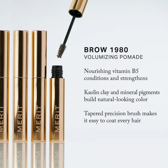 MERIT Brow 1980 Volumizing Tinted Eyebrow Gel-Pomade *PRE ORDER*