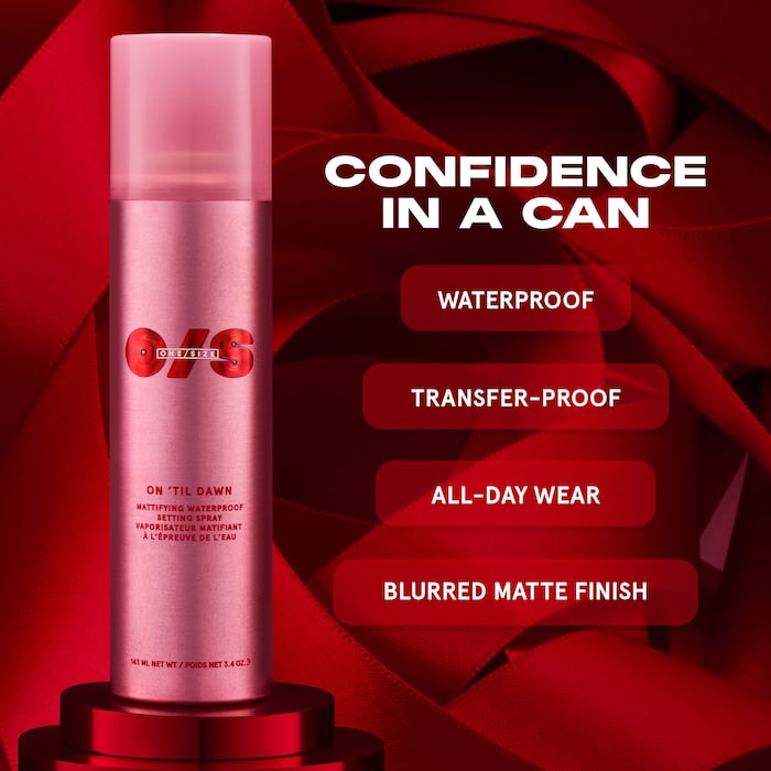 ONE SIZE On 'Til Dawn Mattifying Waterproof Setting Spray Big & Bitty Duo