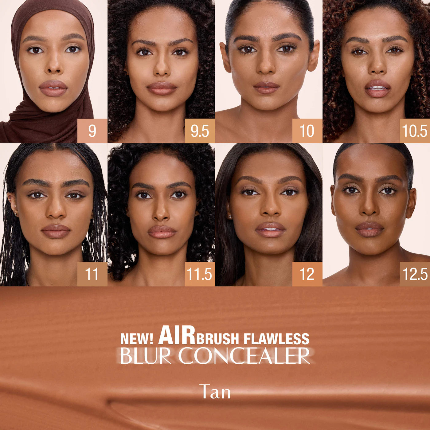 CHARLOTTE TILBURY Airbrush Flawless Crease-Proof Long-Wear Blur Concealer with Hyaluronic Acid *PRE ORDER*