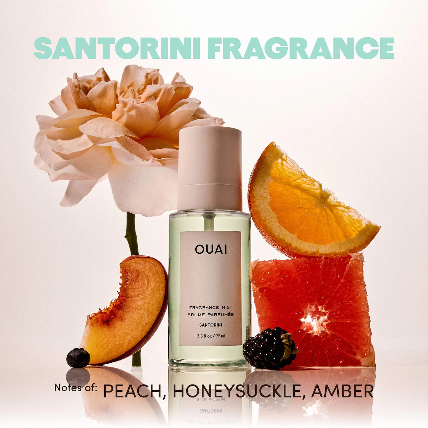 OUAI Mini St. Barts, Ibiza, Santorini & Melrose Hair & Body Mist Set *PRE ORDER*