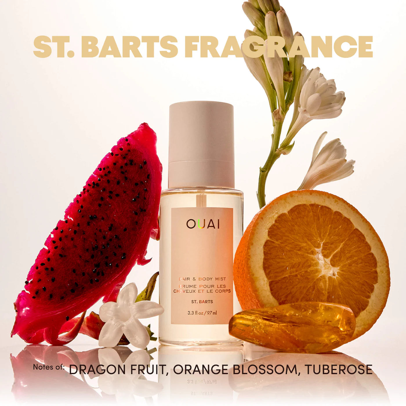 OUAI Mini St. Barts, Ibiza, Santorini & Melrose Hair & Body Mist Set *PRE ORDER*