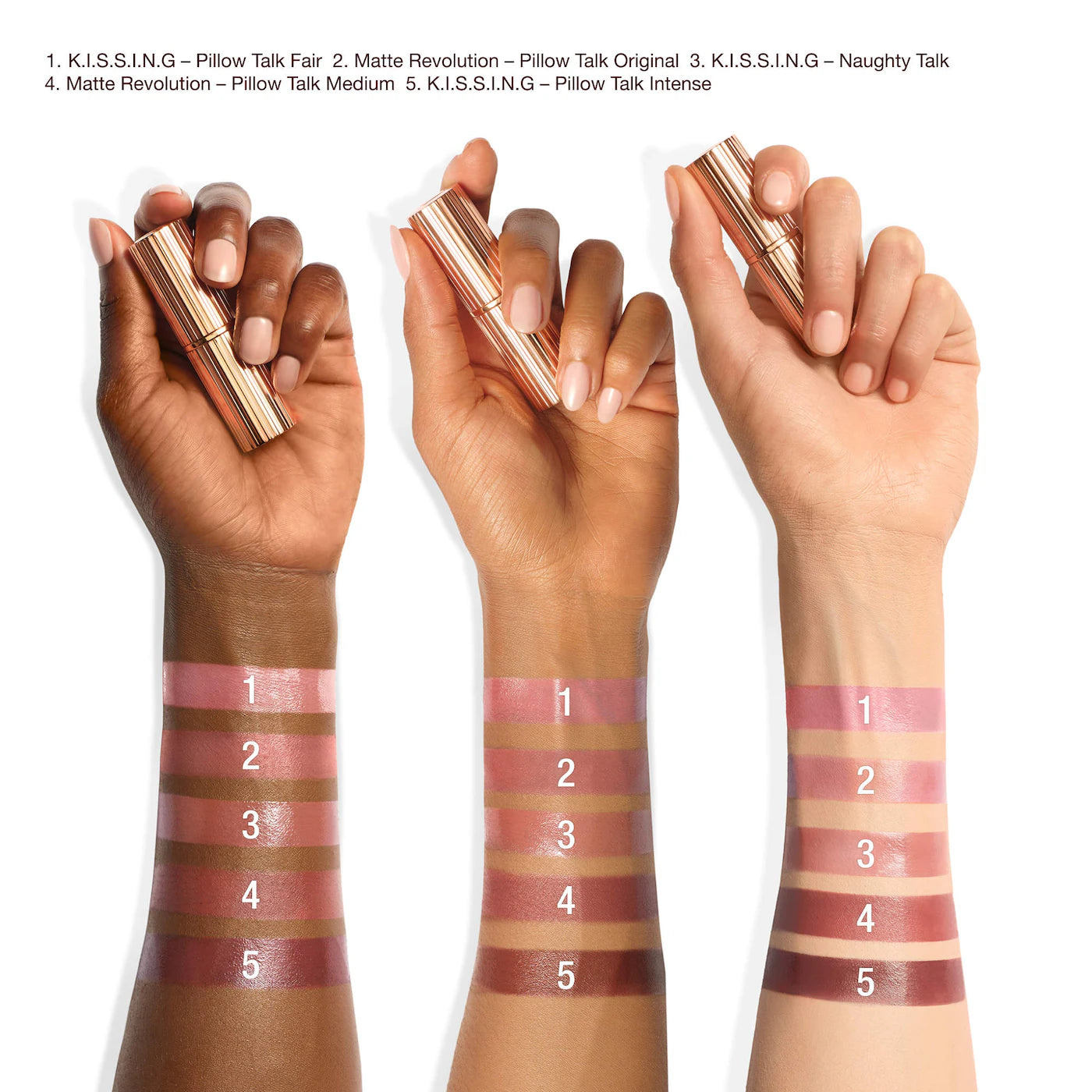 CHARLOTTE TILBURY K.I.S.S.I.N.G Satin Shine Lipstick *PRE ORDER*