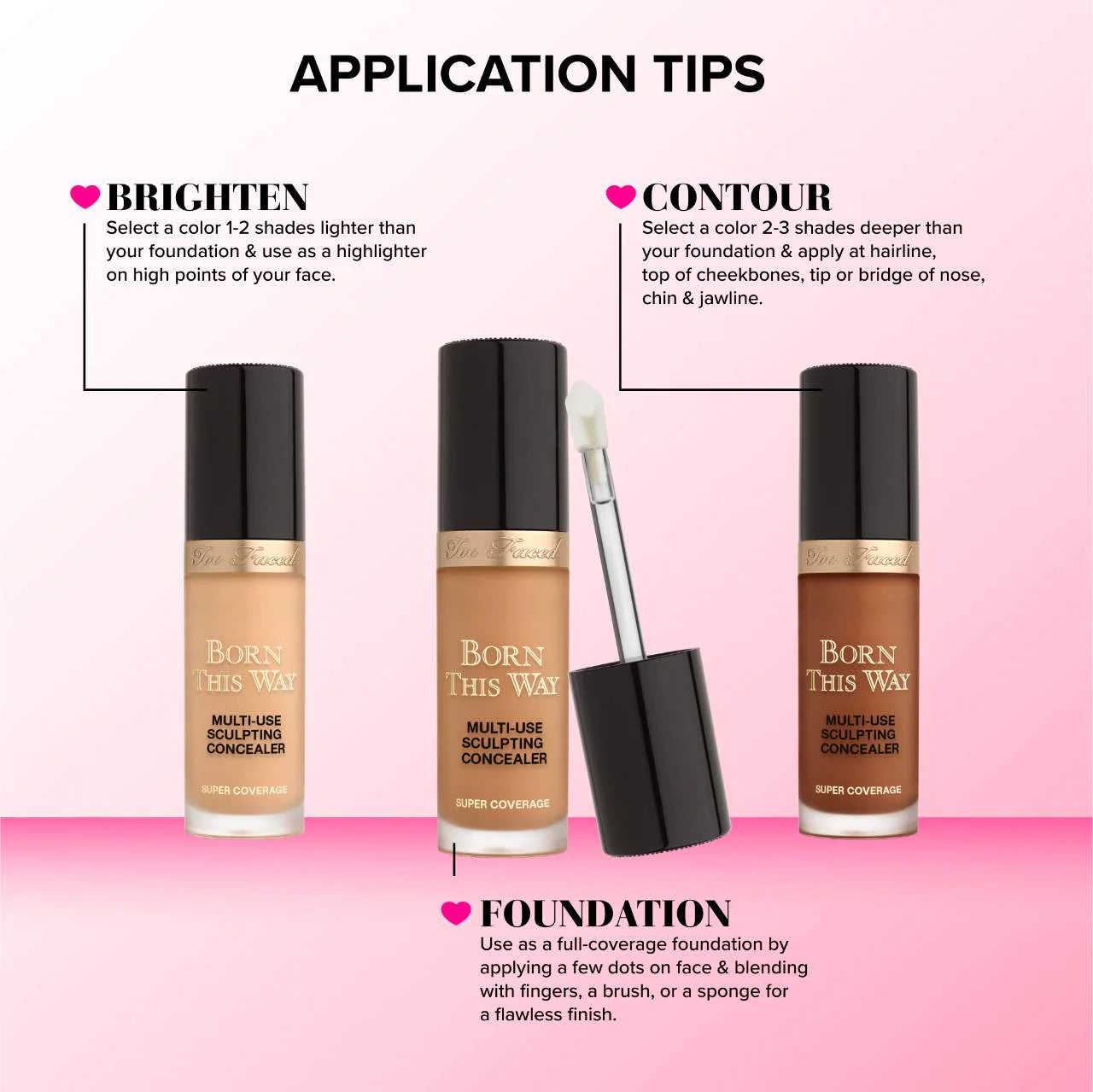 TOO FACED Born This Way Super Coverage Multi-Use Concealer with Hyaluronic Acid *PRE ORDER*