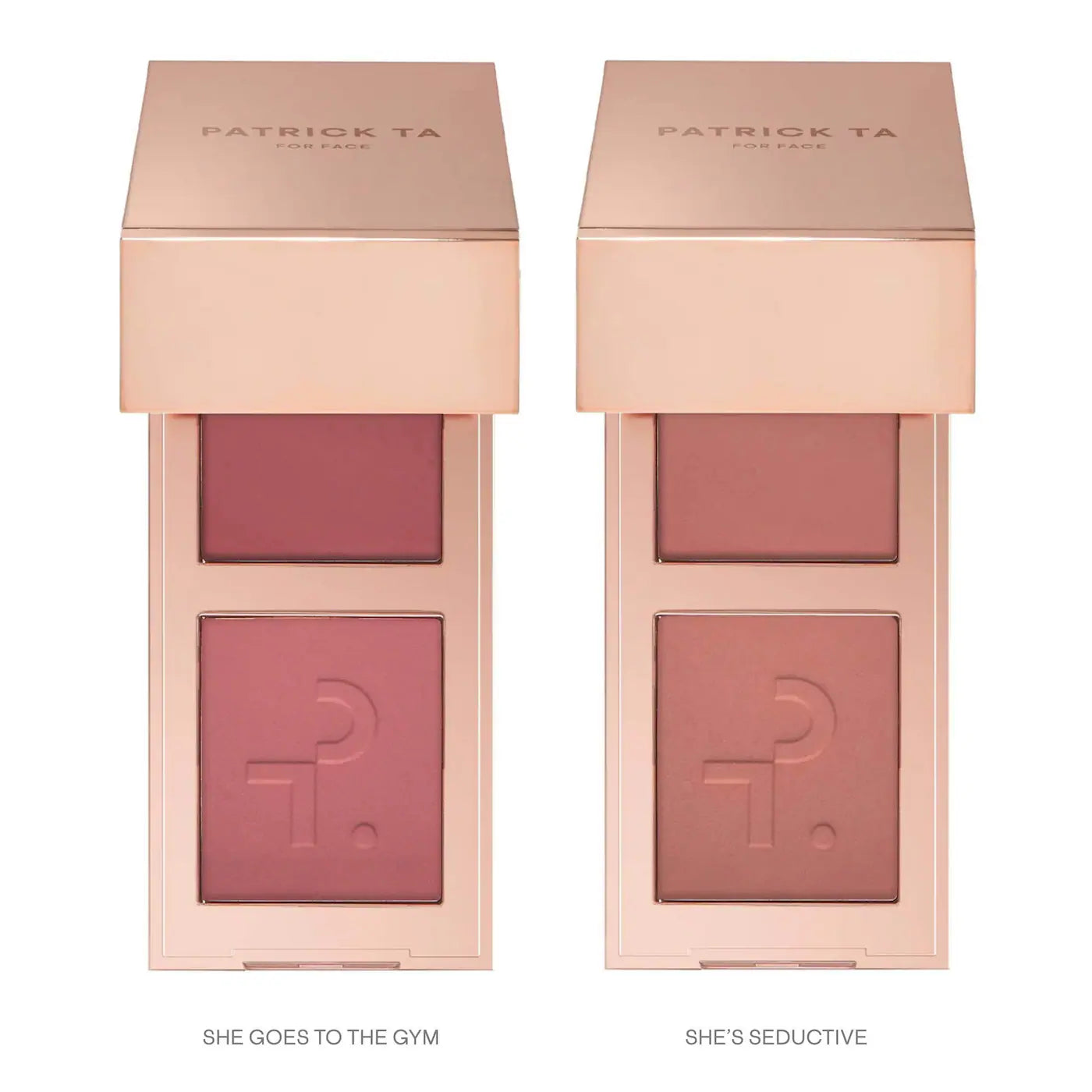 PATRICK TA Mini Must-Have Major Headlines Double-Take Crème & Powder Blush Duo Set *PRE ORDER*
