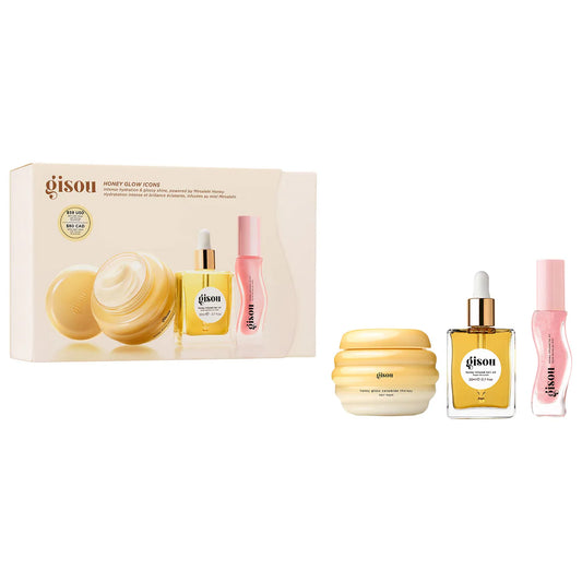 GISOU Honey Glow Icons Hair & Lip Set *PRE ORDER*