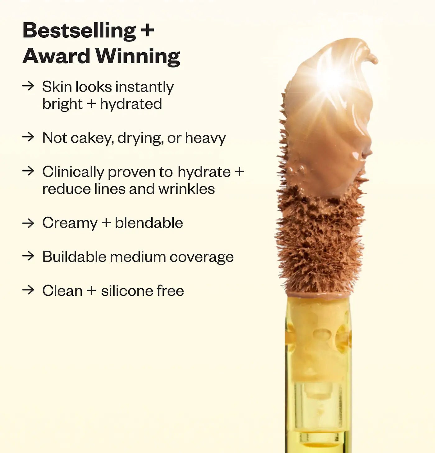 KOSAS Revealer Super Creamy + Brightening Concealer with Caffeine and Hyaluronic Acid *PRE ORDER*