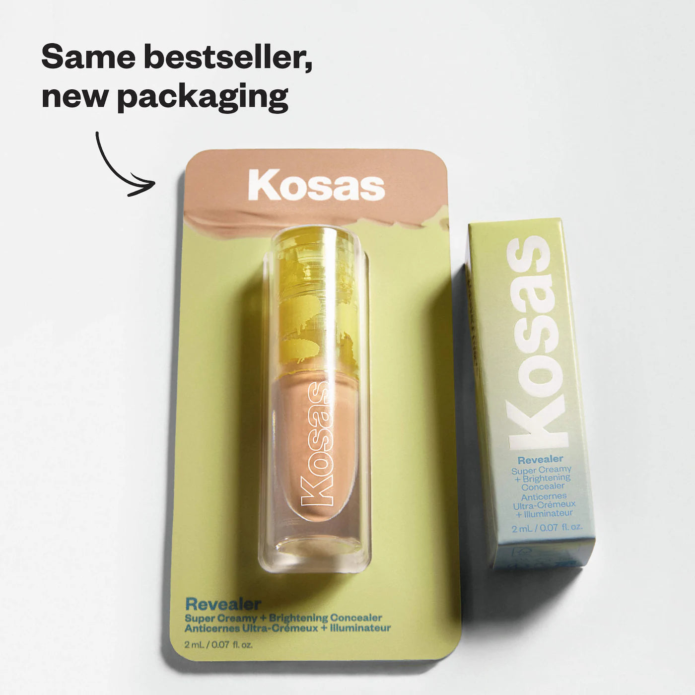 KOSAS Revealer Super Creamy + Brightening Concealer with Caffeine and Hyaluronic Acid *PRE ORDER*