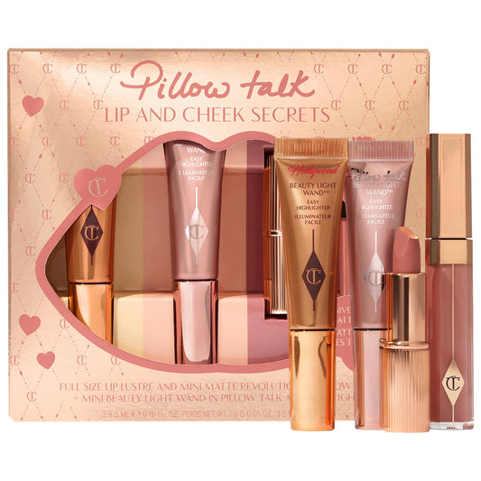 CHARLOTTE TILBURY Pillow Talk Lip and Cheek Secrets Set