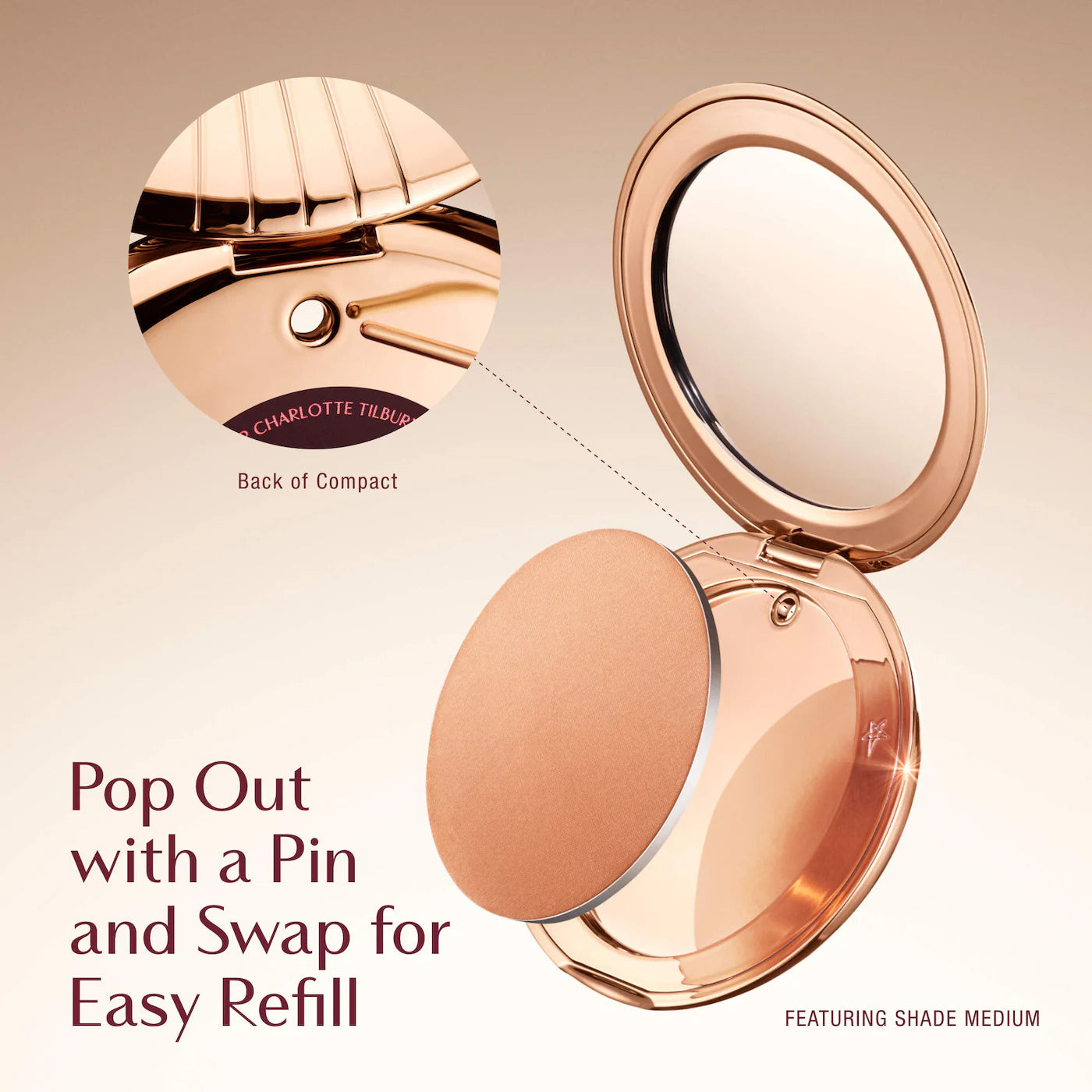 CHARLOTTE TILBURY Airbrush Matte Bronzer *PRE ORDER*