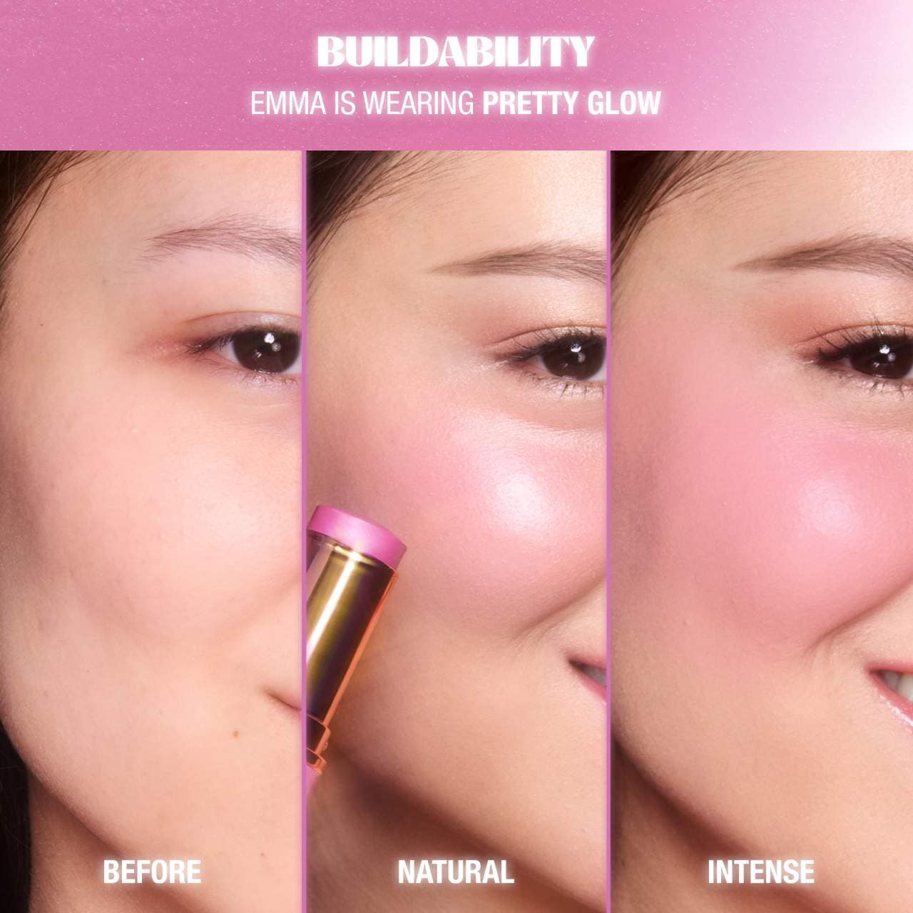 CHARLOTTE TILBURY Unreal Lip + Cheek Glow Blush Stick with Hyaluronic Acid *PRE ORDER*