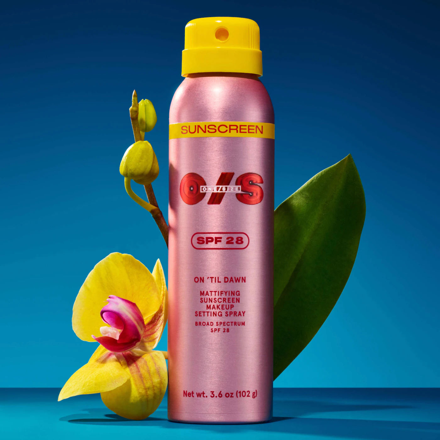 ONE SIZE On 'Til Dawn Mattifying Sunscreen Makeup Setting Spray SPF 28