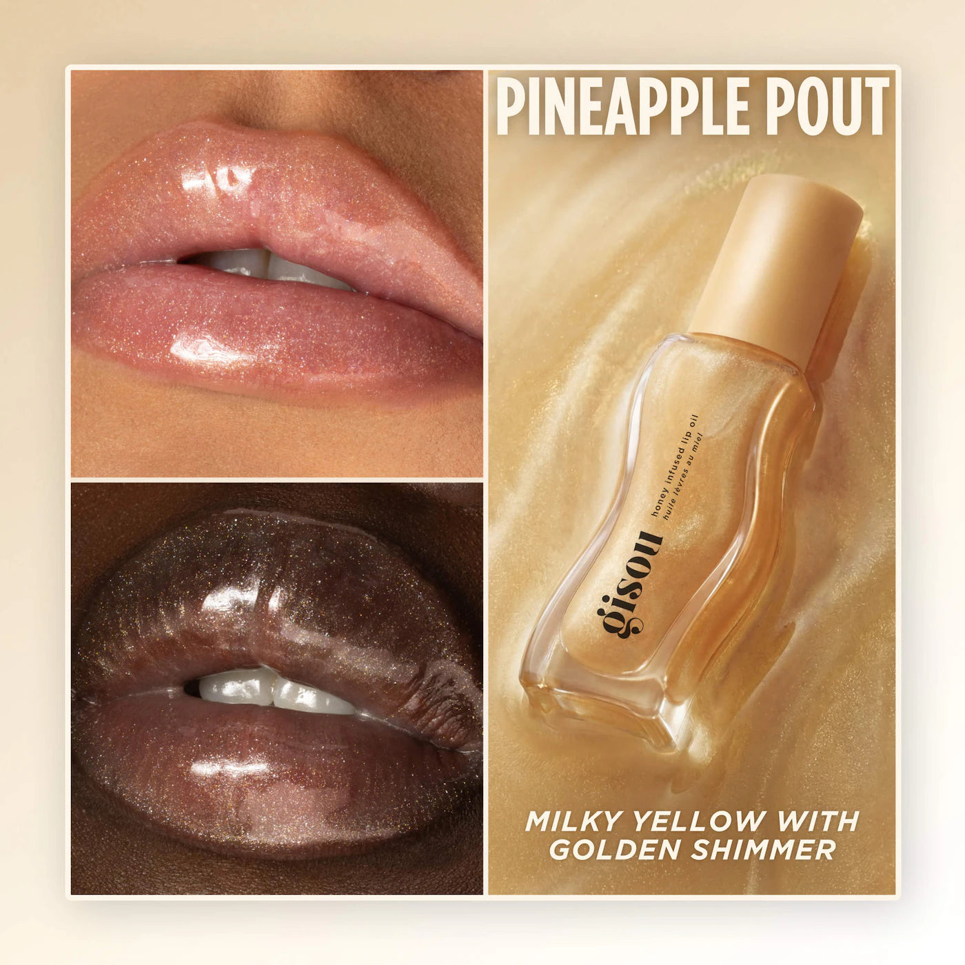 GISOU Honey Infused Hydrating Lip Oil