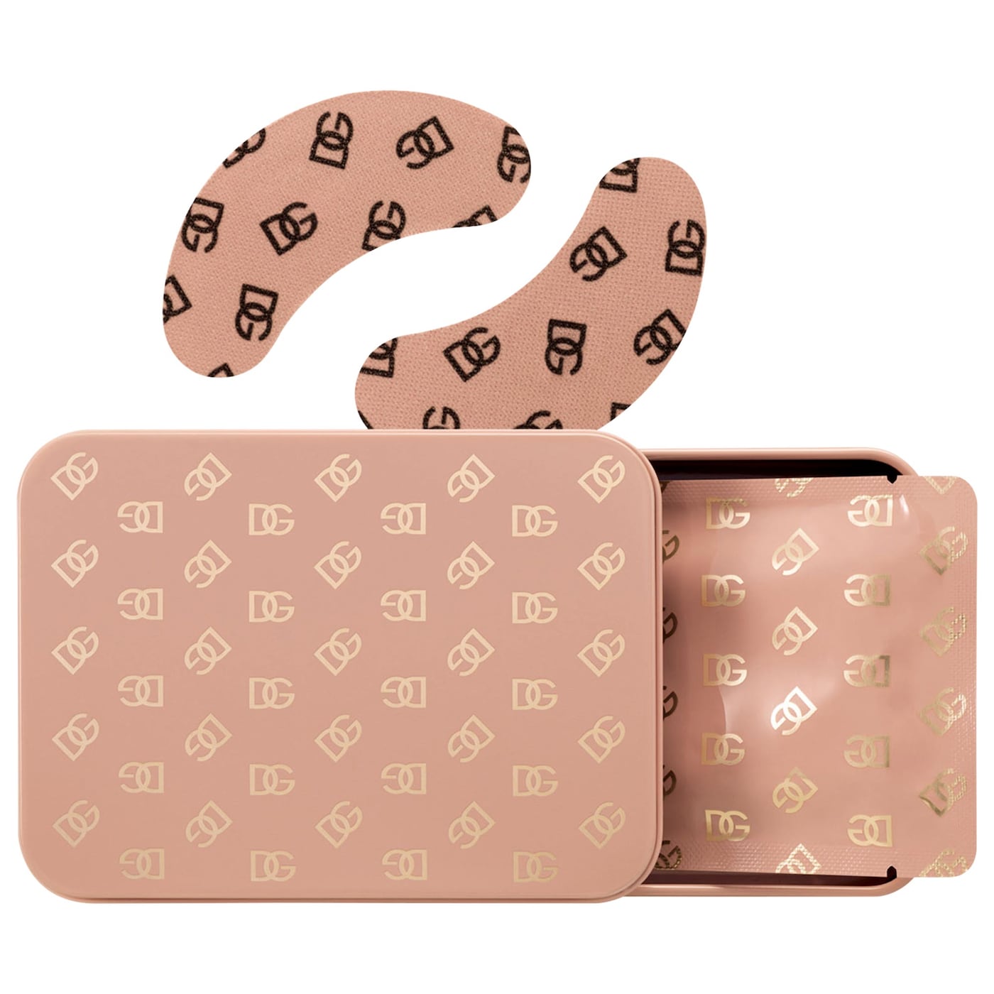 DOLCE&GABBANA No-Puff Caffeine Eye Patches Depuffing & Brightening Gel Pads with Adenosine *PRE ORDER*