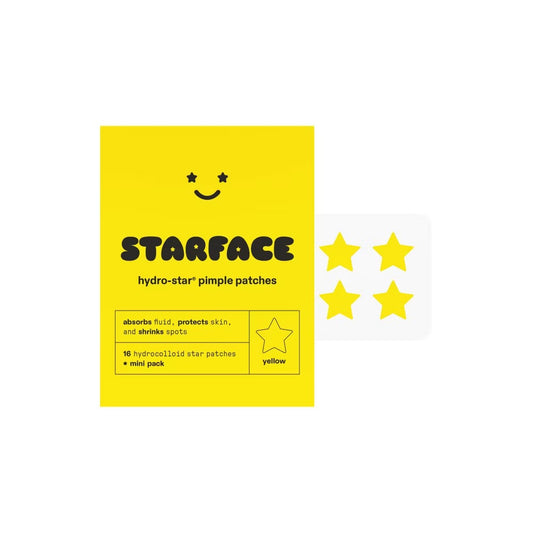 STARFACE Hydro Star Pimple Patches Mini Pack - 16pc (yellow)